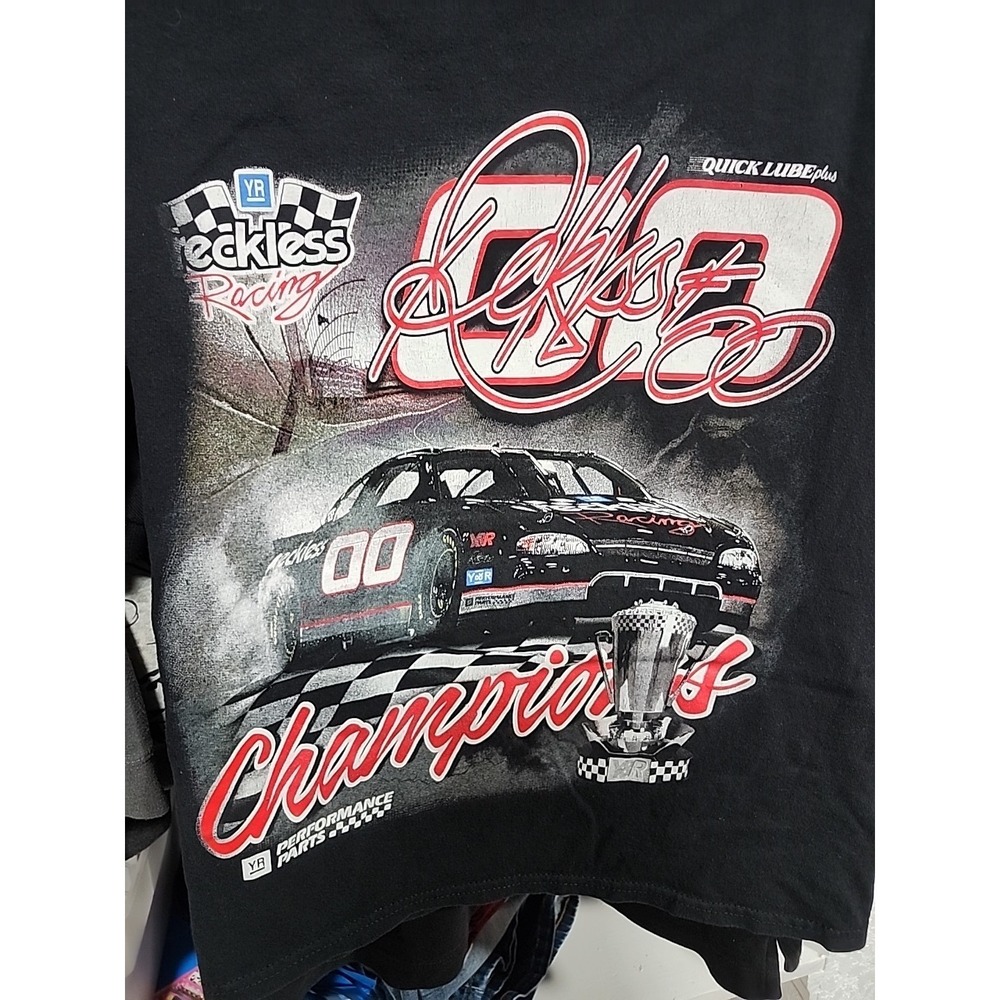 Reckless Racing Champions NASCAR Y2K T Shirt Made In  USA YR Performance Parts S